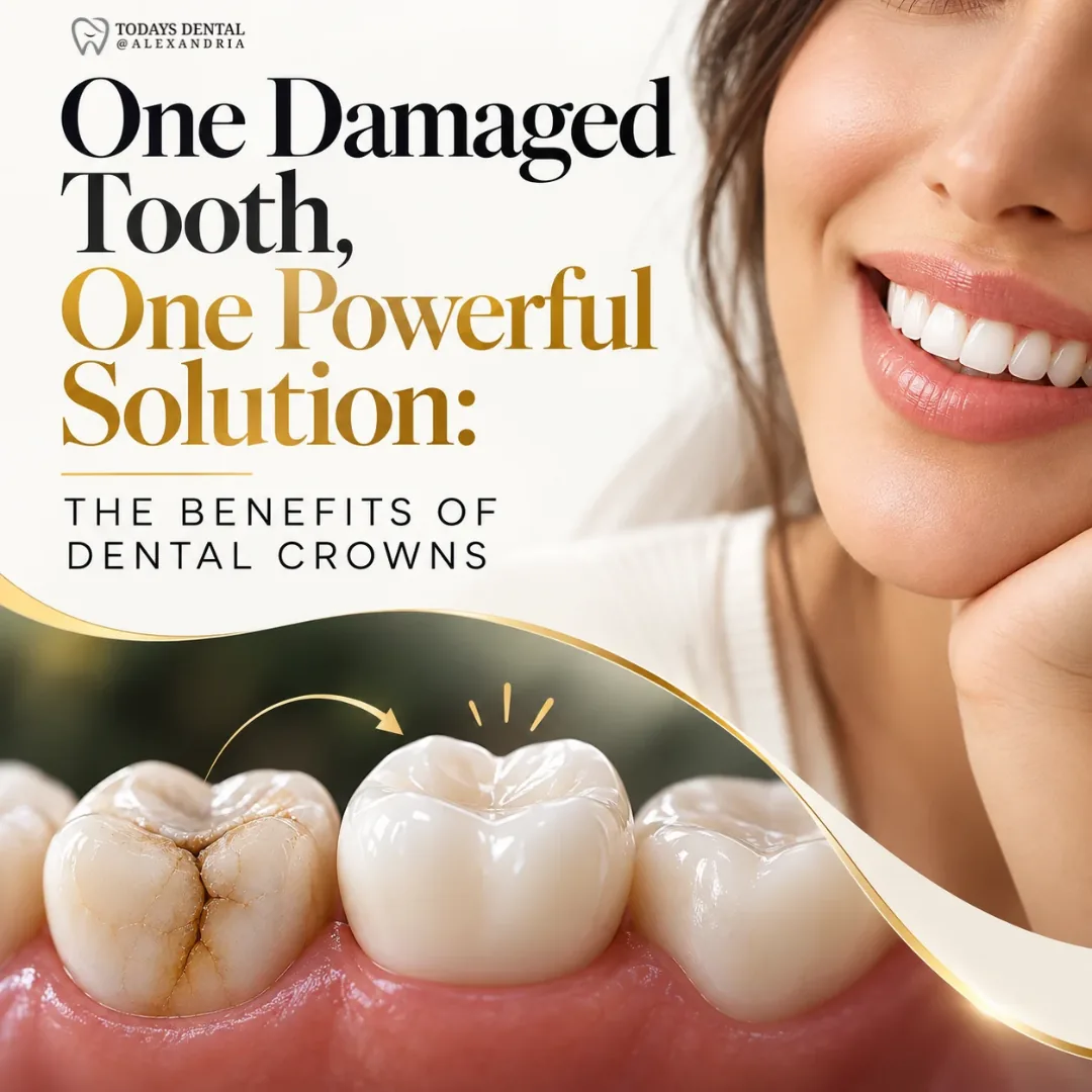 One Damaged Tooth, One Powerful Solution: The Benefits Of Dental Crowns