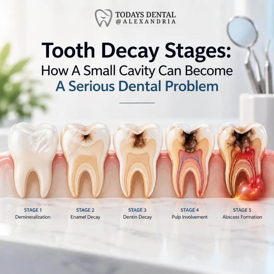 Tooth Decay Stages: How A Small Cavity Can Become A Serious Dental Problem