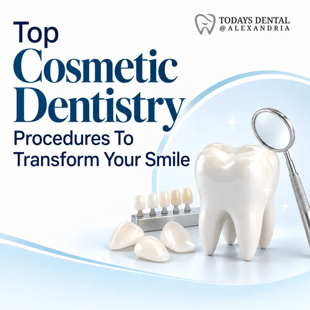 Top Cosmetic Dentistry Procedures To Transform Your Smile